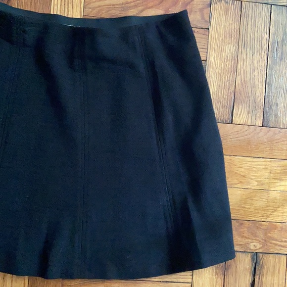 LOFT Skirts Loft Black Skirt Size L Poshmark